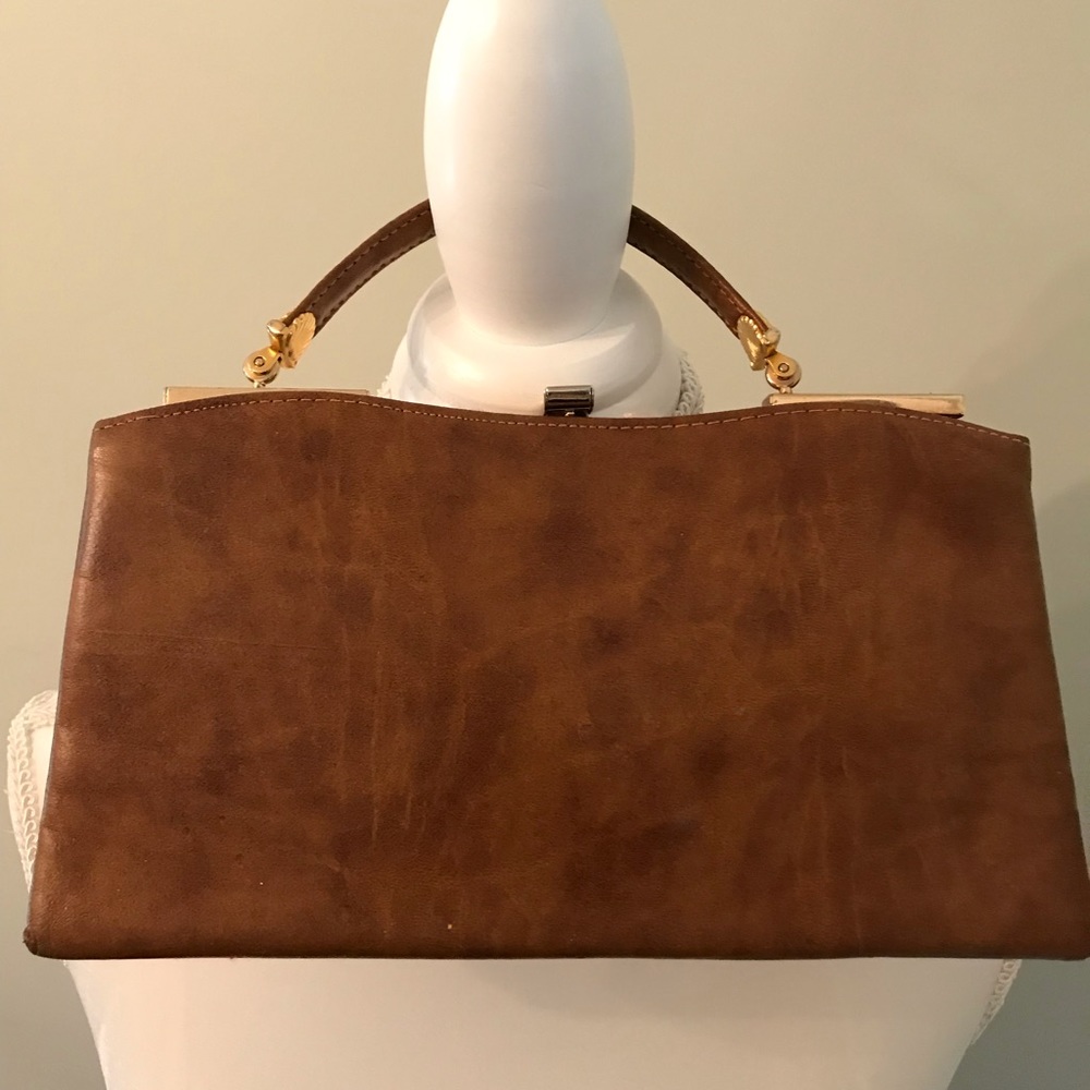 Leather clutch